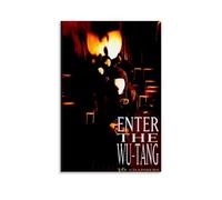 YRAEYWAER Wu-Tang Clan Enter The Wu-Tang (1) Pósteres estéticos para decoración de sala de estar, dormitorio, sala de estar, decoración de pared, 30 x 45 cm, estilo sin marco