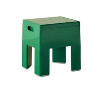 YRCHang Taburete Bajo Plástico Taburete De Almacenamiento Multifunción Carga Máxima 150 Kg Taburete Cambiar Zapatos para Sala De Estar Dormitorio Maquillaje,36×30×40Cm(Color:Verde)