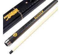 YRCHang Taco de Billar 58", Romper/Salto Profesional Hecho A Mano 13mm Punta Arce 3 Piezas Taco de Piscina con Pool Cue Estuche 19-21oz