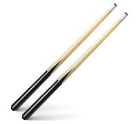 YRCHang Taco de Billar Set of 2, 50CM 68CM 90CM 122CM Cortos Palo de Billar de Madera para Espacios reducidos y Adolescentes, Pool Cue Juego de 2(Color:63CM)