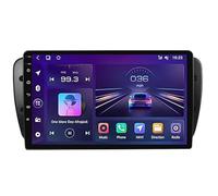 YRCTHEK Android 16 Radio de Coche de Autoradio para Seat Ibiza 2009-2014 9 Pulgadas Radio de Coche con Pantalla Táctil FM RDS Mirror Link Control de Volante BT Manos Libres Call,4CoreWifi1G+16G