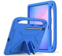 YRDUKJFDJ Bolsa para Tableta, Funda For Samsung Galaxy Tab S10 FE Plus 13.1 Inch (2025) Case Shockproof Light Weight Handle Stand Protective Case Scratch Resistant Made of Kid-Friendly EVA Shell(BLU)