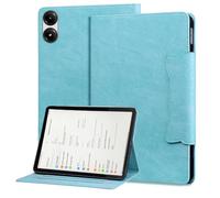 YRDUKJFDJ Bolsa para Tableta, Funda For Xiaomi Redmi Pad SE 11 2025 Cute Magnetic Buckle Tablet Case PU & TPU Tablet PC Case Kickstand Card Slot Cover(Sky Blue)