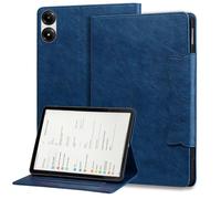 YRDUKJFDJ Bolsa para Tableta, Funda For Xiaomi Redmi Pad SE 11 2025 Cute Magnetic Buckle Tablet Case PU & TPU Tablet PC Case Kickstand Card Slot Cover(Blue 1)