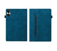 YRDUKJFDJ Bolsa para Tableta, Funda For Xiaomi Redmi Pad SE 11 2025 Tablet PC Case, Bracket Type Adjustable Fixing Strap Card Slot Tablet Cases Shockproof Case(BLU)