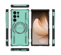 YRDUKJFDJ Caso Trasero del teléfono Compatible with Samsung Galaxy S22 Ultra Full Body Rugged Shockproof Hard Thin Solid Support Wireless Charging Case(Ye?il)