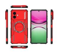 YRDUKJFDJ Caso Trasero del teléfono Compatible with Samsung Galaxy S26 Plus Full Body Rugged Shockproof Hard Thin Solid Support Wireless Charging Case(Rosso)
