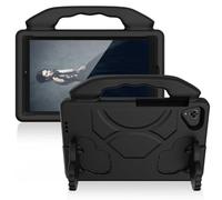YRDUKJFDJ Compatible con Lenovo Tab One 8.7 Pulgadas/K9 TB305FU (2025) Funda for niños EVA Ligera a Prueba de Golpes con asa Protectora y Soporte for niños(Svart)