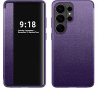 YRDUKJFDJ Flip Case For Samsung Galaxy S26 Ultra 5G Case,Slim Flip Case Protective Phone Case Drop Protection Shockproof Protective Cover For Samsung Galaxy S26 Ultra(Purple)