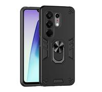 YRDUKJFDJ For Infinix Tecno Camon 50 Ultra Phone Case with Kickstand & Shockproof Military Grade Drop Proof Protection Rugged Protective Cover PC Matte Textured Sturdy Bumper Cases(Svart)