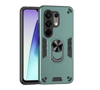 YRDUKJFDJ For Infinix Tecno Camon 50 Ultra Phone Case with Kickstand & Shockproof Military Grade Drop Proof Protection Rugged Protective Cover PC Matte Textured Sturdy Bumper Cases(Ye?il)