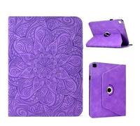 YRDUKJFDJ For iPad Air 3rd Generation 2019 /Pro 10.5 2017 Case Slim PU Leather Stand Folding Folio Cover 360 Degree Rotating Stand Leather Cover Protective Shell,Auto Wake/Sleep(Purple)