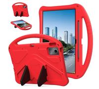 YRDUKJFDJ For Lenovo Idea Tab Plus 12.1 Inch 2025 TB-365FC Case Kids Lightweight EVA Tablet Cover with Adjustable Strap,Shockproof Handle & Kickstand for Children,Portable Protective Shell(Rosso)
