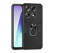 YRDUKJFDJ For Motorola Signature 5G Phone Case with Kickstand & Shockproof Military Grade Drop Proof Protection Rugged Protective Cover PC Matte Textured Sturdy Bumper Cases(Svart)