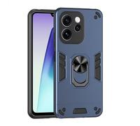 YRDUKJFDJ For OPPO Reno 15 5G/Reno15 Pro 5G 151mm Phone Case with Kickstand & Shockproof Military Grade Drop Proof Protection Rugged Protective Cover PC Matte Textured Sturdy Bumper Cases(BLU)