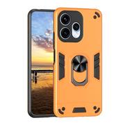 YRDUKJFDJ For OPPO Reno 15C/Reno 15 5G 158mm Phone Case with Kickstand & Shockproof Military Grade Drop Proof Protection Rugged Protective Cover PC Matte Textured Sturdy Bumper Cases(Orange)