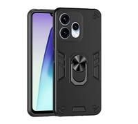 YRDUKJFDJ For OPPO Reno 15C/Reno 15 5G 158mm Phone Case with Kickstand & Shockproof Military Grade Drop Proof Protection Rugged Protective Cover PC Matte Textured Sturdy Bumper Cases(Svart)