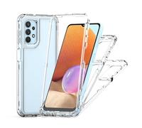 YRDUKJFDJ For Samsung Galaxy A32 5G Crystal Clear Case,Shockproof Protective Phone Case,Anti-Scratch Protective Transparent Slim Cover for Samsung Galaxy A32 5G
