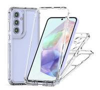 YRDUKJFDJ For Samsung Galaxy A55 Crystal Clear Case,Shockproof Protective Phone Case,Anti-Scratch Protective Transparent Slim Cover for Samsung Galaxy A55