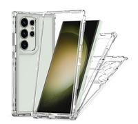YRDUKJFDJ For Samsung Galaxy S24 Ultra Crystal Clear Case,Shockproof Protective Phone Case,Anti-Scratch Protective Transparent Slim Cover for Samsung Galaxy S24 Ultra