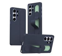 YRDUKJFDJ For Samsung Galaxy S26 Ultra Funda, PC Dura a Prueba de Golpes Cubierta de Cobertura Completa, protección de cámara Funda de teléfono Slim Fit Agarre Suave(Navy Blue)