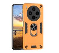 YRDUKJFDJ For Vivo X300S Phone Case with Kickstand & Shockproof Military Grade Drop Proof Protection Rugged Protective Cover PC Matte Textured Sturdy Bumper Cases(Orange)
