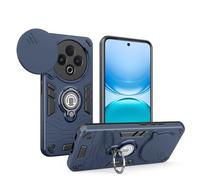 YRDUKJFDJ For Vivo Y500 5G Case with Kickstand & Slide Camera Cover, Shockproof Military-Grade Case Rugged Protective Cover for Vivo y500 5g Phone(BLU)