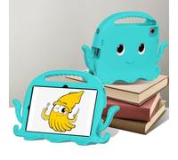 YRDUKJFDJ Funda For Lenovo Tab M10 Plus de 10,6" (3.ª generación, 2022, TB-125FU/TB-128F), Ligera y Resistente a los Golpes, con Esquinas Antideslizantes y Correa For el Hombro.(Green 1)