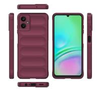 YRDUKJFDJ Soporte para teléfono con Funda Plegable For Samsung Galaxy A06 5G Phone Case Silicone Slim Full Body Protection Shock Resistant Scratch Resistant Soft Inner Fiber Flocking Cases(Purple)