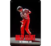 YRENBIYYONZ Billy Elliot: The Musical Live (2014) - Placa de metal para decoración de pared, 20,3 x 30,5 cm
