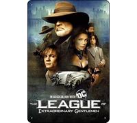 YRENBIYYONZ Cartel de la película The League of Extraordinary Gentlemen (2003), cartel de metal, 20,3 x 30,5 cm, decoración de pared retro vintage