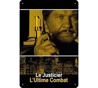 YRENBIYYONZ Cartel de metal con texto en inglés "Death Wish V: The Face of Death (1994)" (20,32 x 30,48 cm), decoración de pared retro vintage