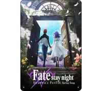 YRENBIYYONZ Cartel de metal con texto en inglés "Fate/stay night: Heaven's Feel III. Spring Song (2020)