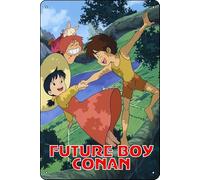 YRENBIYYONZ Cartel de metal con texto en inglés "Future Boy Conan (1978) para decoración de pared retro vintage de 8 x 12 pulgadas