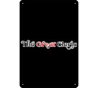 YRENBIYYONZ Cartel de metal con texto en inglés "The Great Cleric (2023)", 20.3 cm x 30.5 cm, decoración de pared retro vintage