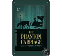 YRENBIYYONZ Cartel de metal con texto en inglés "The Phantom Carriage (1921) para decoración de pared retro vintage de 8 x 12 pulgadas