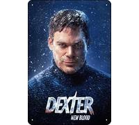YRENBIYYONZ Dexter: New Blood (2021) - Cartel de metal para decoración de pared retro vintage de 8 x 12 pulgadas