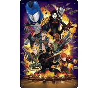 YRENBIYYONZ G.I. Joe: The Movie (1987) - Placa de metal para decoración de pared, 20,3 x 30,5 cm