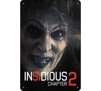 YRENBIYYONZ Insidious: Chapter 2 (2013) - Cartel de metal con diseño de película de 20 x 30 cm, decoración de pared retro vintage
