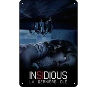 YRENBIYYONZ Insidious: The Last Key (2018) - Placa de metal para decoración de pared, diseño retro vintage de 20 x 30 cm