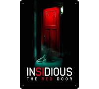 YRENBIYYONZ Insidious: The Red Door (2023) - Placa de metal para decoración de pared, diseño retro vintage de 20 x 30 cm