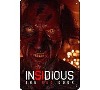 YRENBIYYONZ Insidious: The Red Door (2023) - Placa de metal para decoración de pared, diseño retro vintage de 20 x 30 cm