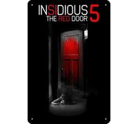 YRENBIYYONZ Insidious: The Red Door (2023) - Placa de metal para decoración de pared, diseño retro vintage de 20 x 30 cm