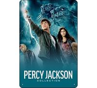 YRENBIYYONZ Percy Jackson Collection - Placa de metal con diseño de película de 8 x 12 pulgadas, decoración de pared retro vintage