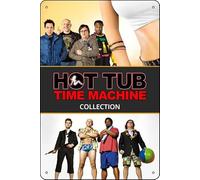 YRENBIYYONZ Placa de metal con texto en inglés «Hot Tub Time Machine» para decoración de pared de 8 x 12 pulgadas