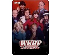 YRENBIYYONZ WKRP in Cincinnati (1978) - Placa de metal para decoración de pared, 20,3 x 30,5 cm