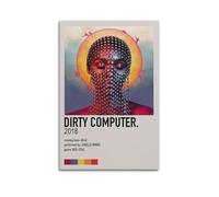 YRGGYRC Janelle Monáe - Póster de pared para pared de estilo vintage, 30 x 45 cm, estilo sin marco