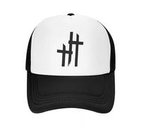 YRGSJK Diseño clásico de Tatuaje de Gorra de béisbol de Malla. Es un símbolo de la Hermandad del Clan Santo en Forcella. Golf Wear Sun para Hombres: Acampada al Aire Libre Femenina Senderismo