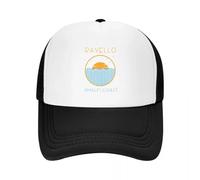 YRGSJK Gorra clásica de Malla Ravello Costa Amalfitana Italia Golf auténtico Playa para Mujer de tamaño Grande Regalos Masculinos para Acampada al Aire Libre Senderismo