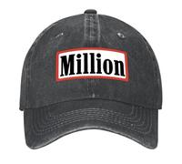 YRGSJK Gorra de béisbol Ajustable Millón |-F-| Snap Back Invierno para Hombres Playa de Mujeres 2026 Regalos para Hombres para Acampada al Aire Libre Senderismo